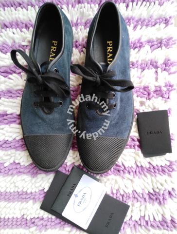 prada suede shoes mens