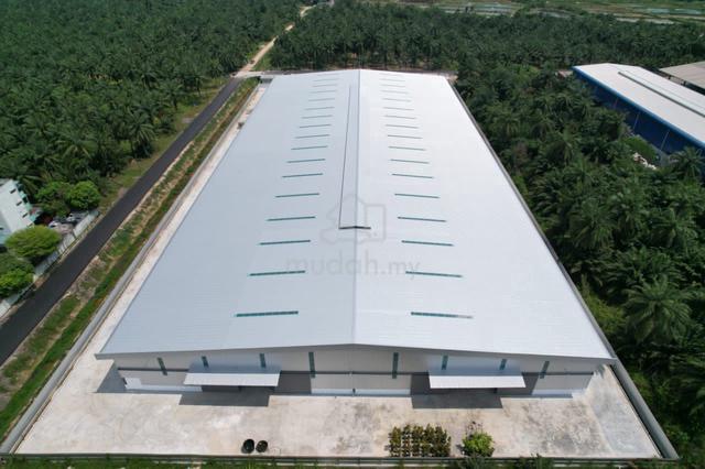 Factory at Telok Mengkuang for rent brand New unit 1