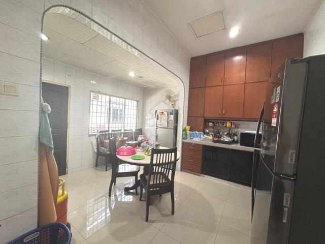 Kepong taman ehsan 1.5sty facing empty land 1