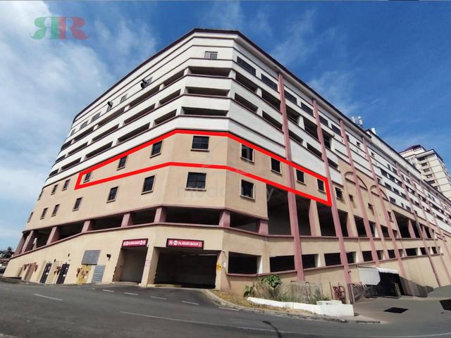 3 Adjoined Shop Lots, Second Floor, Eastern Plaza, Jalan Kuhara, Tawau 1