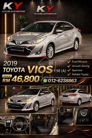 2019 Toyota VIOS 1.5 E FACELIFT (A) - 2