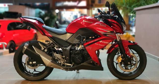 Kawasaki Z250 Candy Red reg 2014 for sale!! - photo 7 of 9