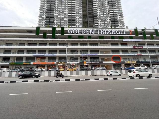 2 storey Golden Triangle 2 shop lot_Main Road Sg Ara Rare Unit 1