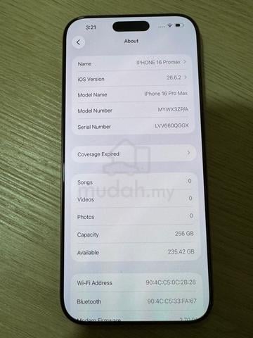 iPhone 16 promax 256gb ZP SET - photo 3 of 6