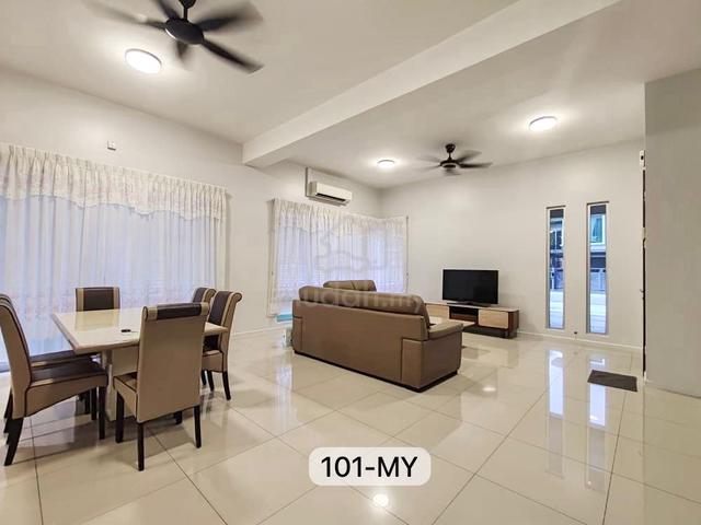 Full Furnish New PaintingšAmbang Botanic 2 Klangļ¼2 Sty SemiD House 1