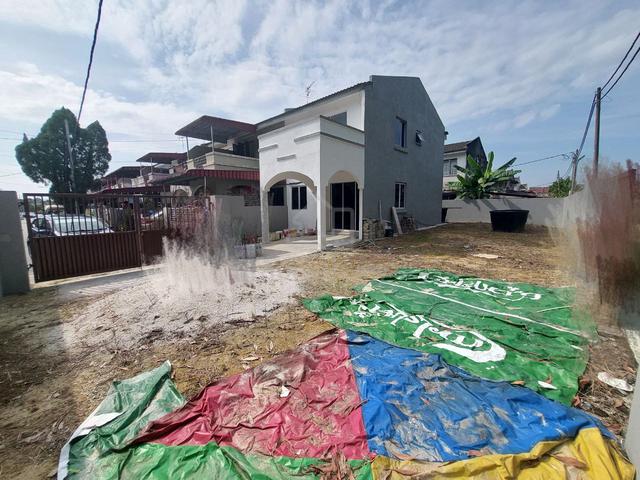 Menglembu Low Cost Title Double Storey Terrace Corner House For Sales 1