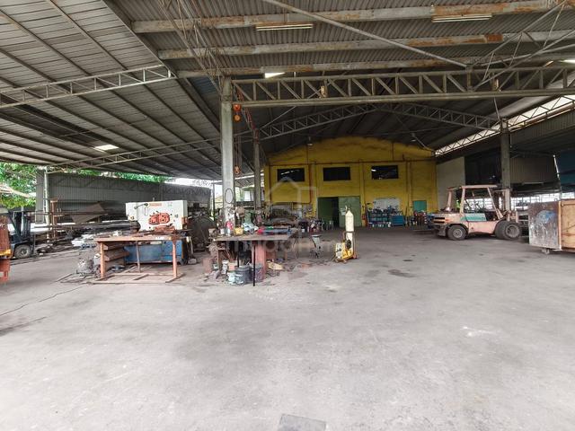 Factory Warehouse and extra land at krubong for sale 1