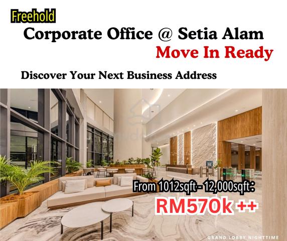 Brand New Ready Move In Office @ Setia Alam 1