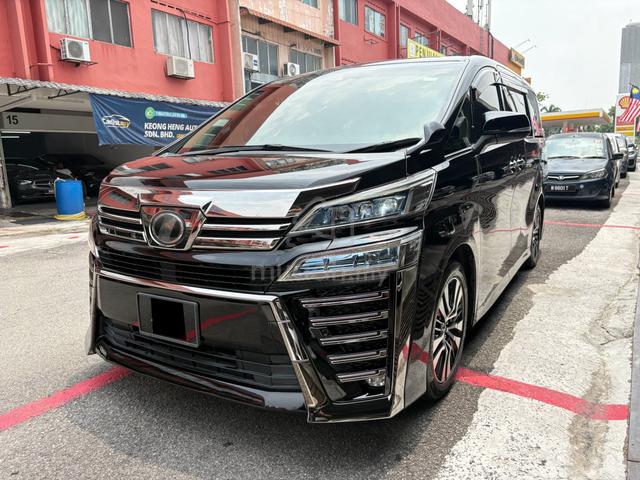 2018 Toyota VELLFIRE 2.5 ZG (A) Facelift Sunroof - 2