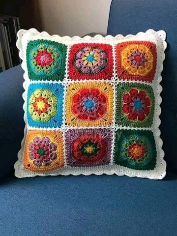 crochet cushions  - photo 3 of 6