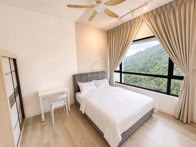 1 Min Walk LRT Sri Rampai, Master Room, QUINN RESIDENCE WANGSA MAJU 1