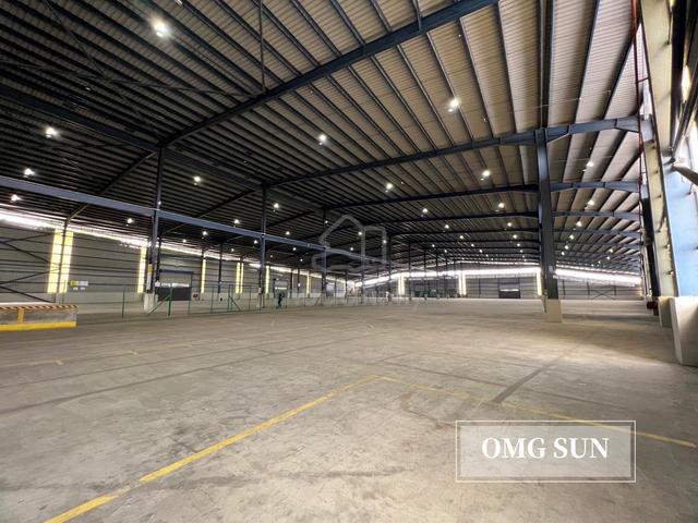 100,000 sqft 400Amp Factory Warehouse North Port, Port Klang For Rent 1