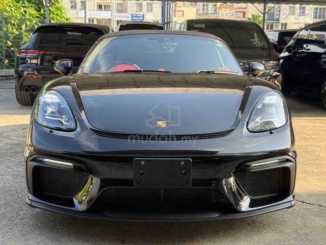 2022 Porsche 718 SPYDER 4.0 (A) BLACK SAMURAI 6.2K - 2