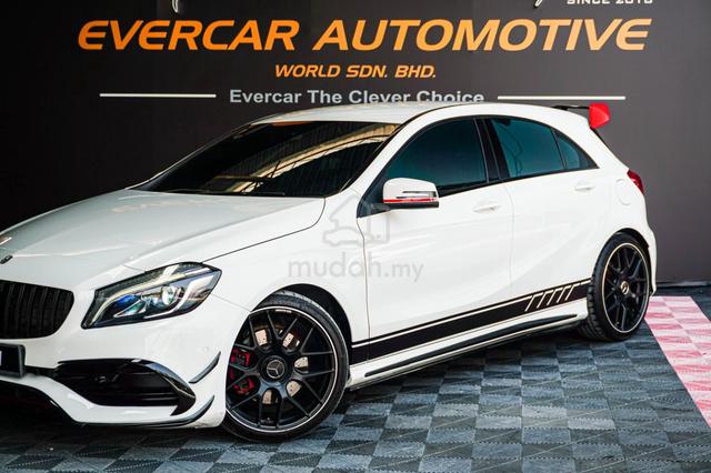 Mercedes Benz A250 2.0 CF Spoiler F/Exhaust 4Pot - 1