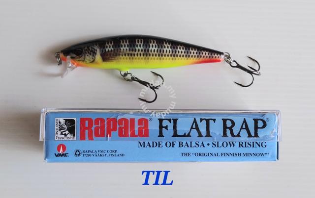 Rapala Flat Rap 8cm TIL Fishing Lure - Sports & Outdoors for sale in  Puchong, Selangor