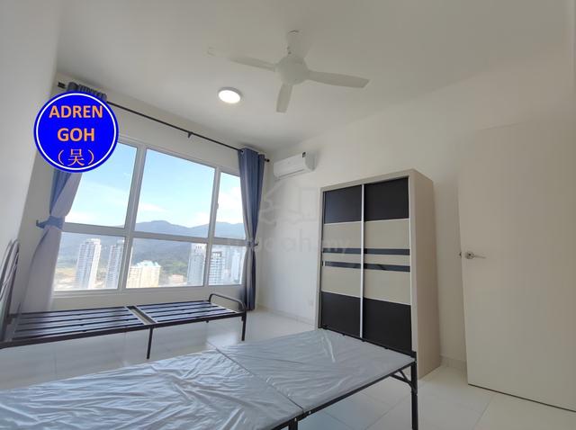 i Santorini Air-Cond Room for Rent Furnished Stonyhurst Tanjung Tokong 1