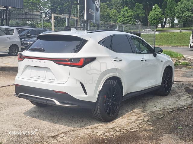 2023 Lexus NX350 2.4T F SPORT BLACK INTERIOR 4K/KM - 4