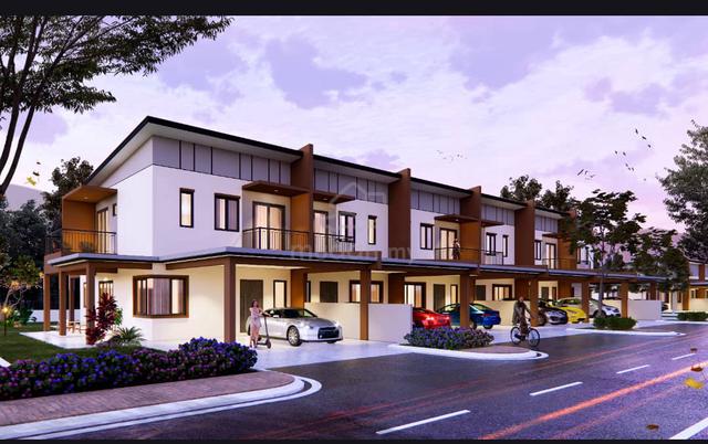 New double storey - matang - Batu kawa 1