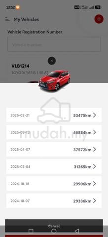 2024 Toyota YARIS 1.5 E FULL SERVICE RECORD 100% - 5
