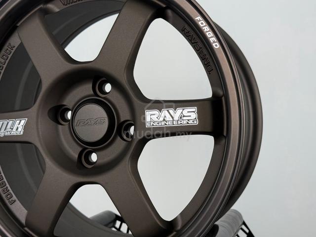 NEW 15 TE37 Rim City Jazz Vios Yaris Myvi Civic EK - photo 4 of 6