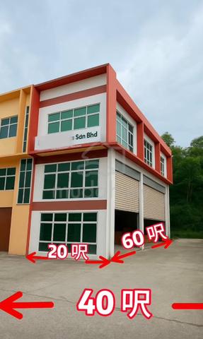 Inanam Warehouse l Golden Hill Commercial & Industrial l Semi-D Type 1