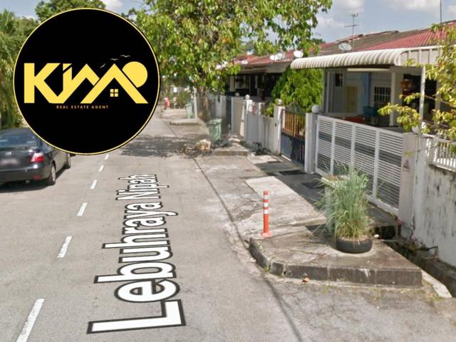 LBR NIPAH Sungai Dua 1sty Terrace House 1400sf 2CP 3R 2B Basic Reno 1