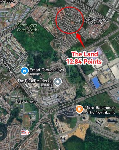 12.84 Points Bungalow Lot at Tabuan Tranquility, Kuching 1