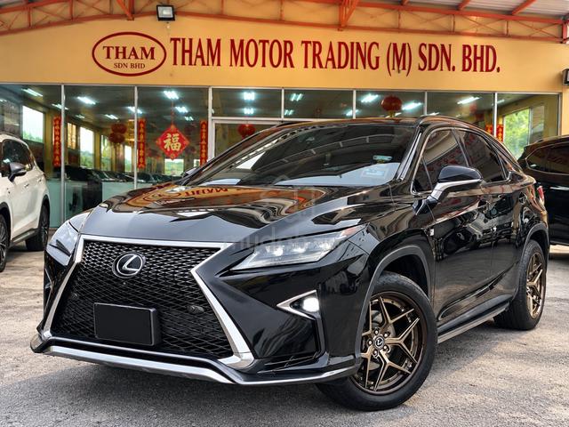 2016 Lexus RX200 2.0 T F SPORT (A) 4YRS WARRANTY - 1