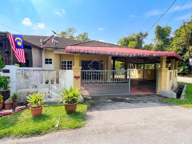 Rumah CORNER LOT, 100% loan. Gopeng. Tanah tepi 22 kaki 1