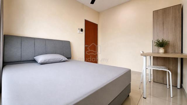 Cozy New Furnished Middle Room for Rent @ Delima Emas, Juru 1