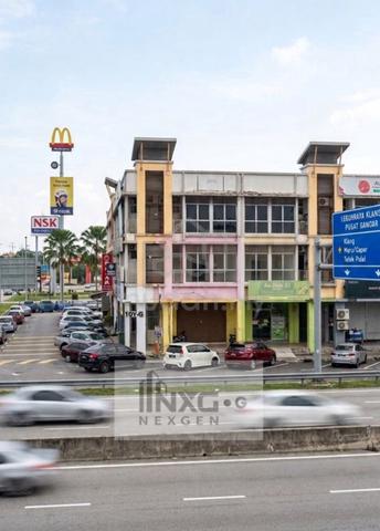 Klang Sentral Triple Storey Shoplot 4642sqft FACING MAIN ROAD!! 22x75 1
