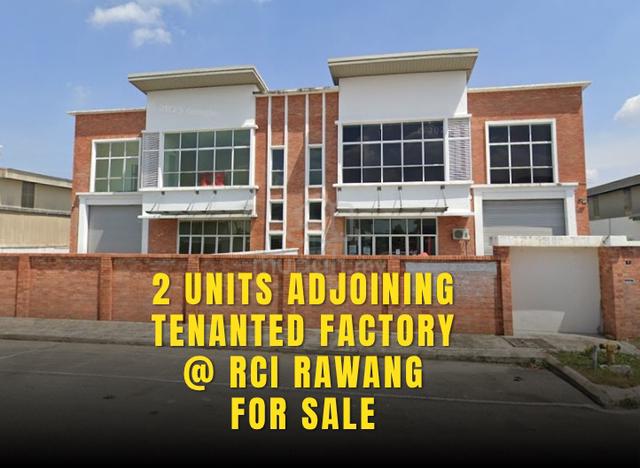2 Units Adjoining Tenanted Factory @ RCI, Rawang 1