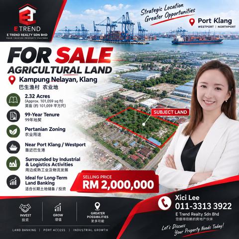 Kampung Nelayan Agriculture Land For Sale 1