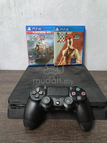 Ps4 slim 500 GB+ 2 games - photo 2 of 4