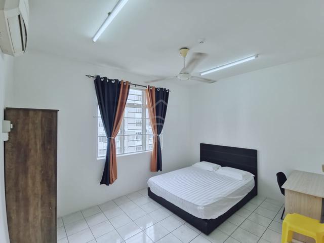 AIRCON KK Inanam Master Room Bilik Sewa Tandas Angkasa 1B UMS Alamesra 1