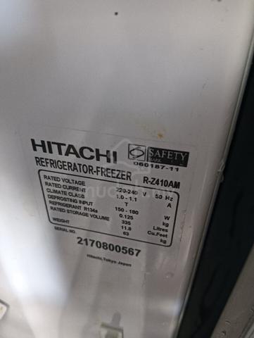 peti sejuk 2 pintu Hitachi elok lagi  - photo 3 of 3