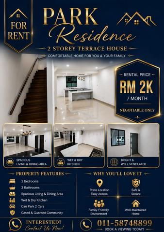 Park Residence, Donggongon Area For Rent 1