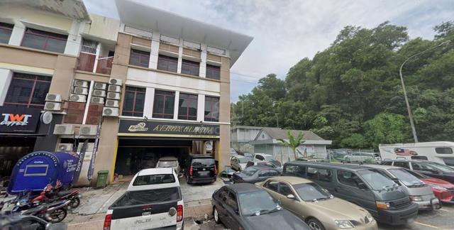 wangsa delima corner lot shop , 41x60 , non bumi lot , wangsa maju 1