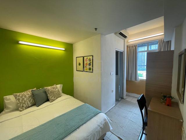 Fully Furnished Queen Bed at City Campus Lodge 1