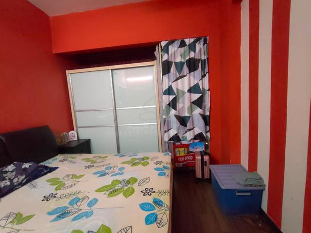 Medium Room (Nonsharing/Sharing) - Villa Wangsamas Condo Wangsa Maju 1