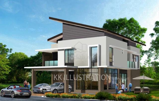 PROJEK BARU BUNGALOW MEWAH di Area Ampangan Sikamat Paroi Seremban 1