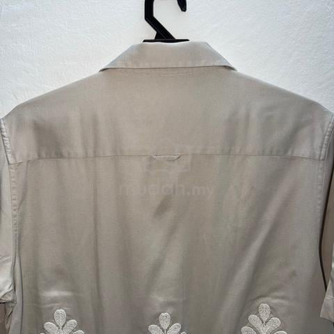 Padini Embroidery Shirt in Light Beige - photo 6 of 6
