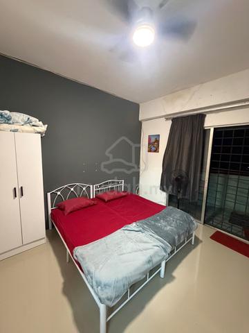 ROOM RENT Fully Furnished Rooms @ Pangsapuri Perdana Villa Klang 1