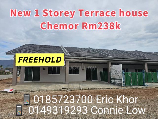 FREEHOLD Full Loan New Single Storey Terrace house Chemor Perak 2