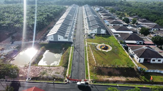Rumah Baru Siap. Dah Dapat CCC. Dekat Politeknik PD @ Teluk Kemang, PD 1