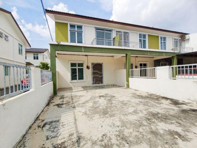 End Lot Double Storey Terrace For Rent At Taman Bukit Tambun Perdana 1