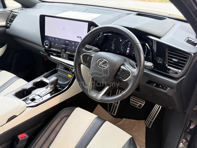 2022 LEXUS NX350 2.4 F-SPORT Black White Interior - 4