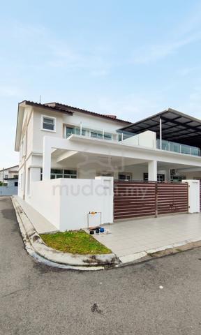 DIRECT OWNER | Bright 24'x75' 2-Storey End Lot @ Taman Kluang Perdana 1