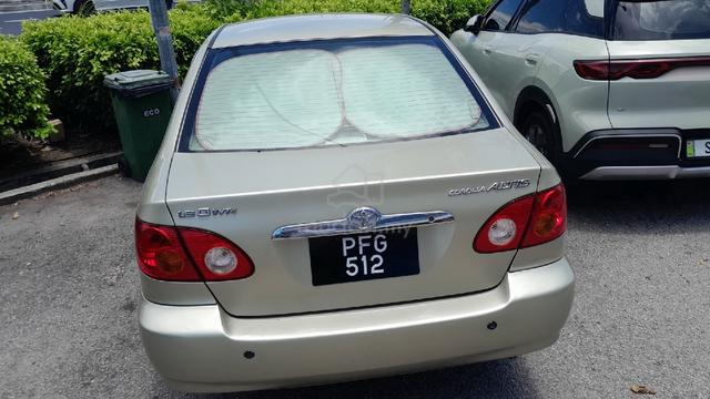 2002 Toyota COROLLA 1.8 ALTIS G MY01 E120 (A) - 2