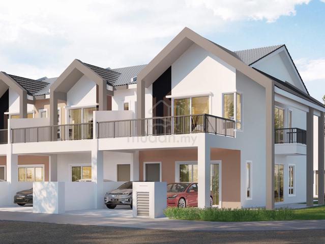 (Resort Home) GAJI 3k+2k layak!! 0% d/p 22x75 Freehold Nr Sepang south 1